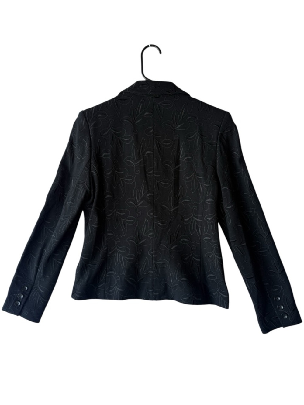 Kate Hill Black Embroidered Tailored Blazer - Picture 3 of 4